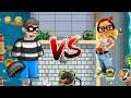 Jailbird Costume vs Tricky Core Crew - Robbery Bob 2 vs Subway Surfers