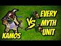 KAMOS vs EVERY MYTH UNIT | Age of Mythology