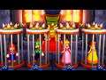 Mario Party The Top 100 MiniGames Island - Peach Vs Mario Vs Luigi Vs Rosalina (Master Cpu)
