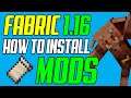 Minecraft 1.16 How To Install Fabric Mod Loader & Mods Tutorial