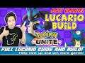 Pokémon Unite Post UPDATE LUCARIO BUILD! Rank Up FASTER and WIN More Matches in Pokemon Unite!