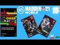 POWER PLAY PLAYER SETS!!! || PTHero PLAYS - MADDEN NFL 21 MOBILE (EP15)