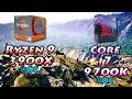 Ryzen 9 3900X @OC vs Core i7 9700K @OC | PC Gaming Benchmark Test 1080p 1440p