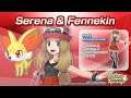 Serena & Fennekin Battle