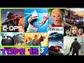 TOP!!! 15 MELHORES JOGOS HACKEADOS 2019 AND GEMS É DINHEIRO INFINITOS/UNLIMITED |ANDROID/NOROOT