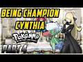 USING CHAMPION CYNTHIA'S TEAM IN PVP STREAM - PART 4 - POKEMMO PVP BATTLES LIVE