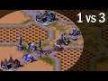 1 vs 3 with commentary - Command & Conquer Red Alert 2 Yuri's Revenge Online Ред Алерт 2 Месть Юрия