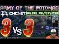 3 vs 3 in Army of the Potomac map Command & Conquer Red Alert 2 Online Multiplayer Gameplay CnCNet