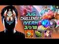 Challenger Ivern Jungle vs Diana - 챌린저 장인 정글 아이번 템트리 룬 슈렐 콩콩이 アイバーン Иверн 翠神 埃爾文 - LOL KR 11.9
