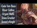 Code Vein Boss Fights - Oliver, Argent Wolfs, Stone Crusher, Queen's Knight - PS4 - Demo Version