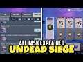 CODM UNDEAD SIEGE ALL TASK DETAIL EXPLAINED || WEEK 1 ALL TASK EXPLAINED OF RICHNOFEN'S REWARDS CODM
