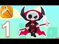 Deathigner - Gameplay Walkthrough Part 1 Levels 1-8 (Android, iOS)