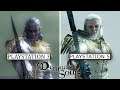 Demon's Souls Playstation 5 vs Playstation 3 Graphics Comparison Old King Allant Boss Fight Gameplay