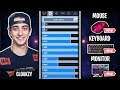 FaZe Cloakzy Fortnite Settings, Keybinds & Setup (NEW MOUSE)