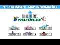 Final Fantasy (1-6) Remaster - Data de Lançamento e Algumas Considerações