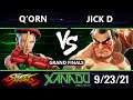 F@X 424 GRAND FINALS - jick_d (E. Honda) Vs. Q'orn [L] (Cammy) Street Fighter V