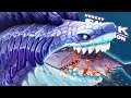 GODZILLA vs MEGALODON!!! NEW SHARKJIRA SHARK!! (HUNGRY SHARK EVOLUTION)