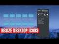 How to Resize Desktop icons on MacOS