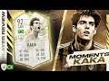 WORTH THE SWAPS UNLOCK!? 92 PRIME ICON MOMENTS SWAPS KAKÁ REVIEW!! FIFA 21 Ultimate Team