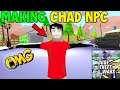 MAKING CHAD NPC FOR UNLOCK 😱 || DUDE THEFT WARS || HARSH IN GAME