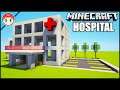 Minecraft: How to Build an Easy Hospital!