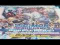 Opening Whole Digimon Version 1.0 Booster Box
