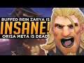 Overwatch: Buffed Rein Zarya is INSANE! - Orisa Meta is DEAD!