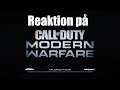 Reaktion på Call of Duty: Modern Warfare