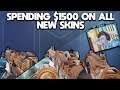 SPENDING $1500 ON NEW SKINS! BUYING ALL the GUN SKINS in the NEW UPDATE Call Of Duty: Mobile