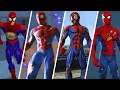 Spider-Man Battle Damaged Suit Evolution in Spider-Man Games