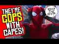 Superheroes are PROBLEMATIC! Time Magazine Calls Them 'Cops With Capes' ...?!