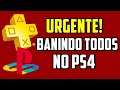 URGENTE!! Sony BANINDO TODOS PS4 que estão RESGATANDO JOGOS DA NOVA PLUS!