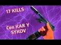 Win de 17 KILLS usando el KAR98K y SYKOV