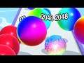BALL RUN 2048 🎱💕- All Levels Gameplay Android, iOS v.109