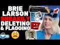 Brie Larson FLAGGING Videos Already? Called Out For Secret Camera Crew & Fake Video!