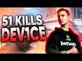 DEV1CE 51 KILLS ON FACEIT - CS:GO POV DEV1CE PLAYS FACEIT