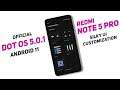 Dot OS 5.0.1 Official Rom For Redmi Note 5 Pro | Android 11 | Silky UI & Customization