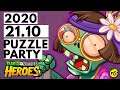 Fiesta de Puzzles 21 - 10 - 20 | PvZ Heroes | Reto Diario