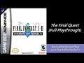 Final Fantasy I & II: Dawn Of Souls (The Final Quest Playthrough/Finale) (With Cheats)