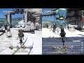 Final Fantasy XIV | Framerate PS5 vs PS4 on PS5 | Limsa