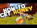 How to Get Honey (without getting stung) in Minecraft Bedrock Survival 2019
