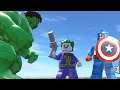Hulk vsThe Joker vs Captain America - LEGO Marvel Super Heroes Games