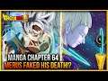 Merus Faked His Death!!? MUI Goku Vs Moro Dragon Ball Super Manga Chapter 63-64+ SPOILER