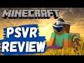 Minecraft VR PSVR Gameplay Review | PS4/PSVR | Pure Play TV