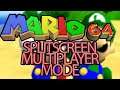 SM64 Splitscreen Multiplayer (Real N64 Capture)