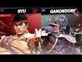 SSBU - Ryu (me) vs Dark Ganondorf (Custom Smash)