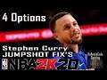 Stephen Curry Jumpshot Fix NBA 2K20 (4 Options)