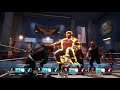 WWE 2K Battlegrounds Gameplay: Nathan & Erick Rowan vs. Jeff Hardy & R-Truth