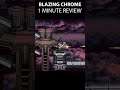 1 Minute Review: Blazing Chrome #shorts