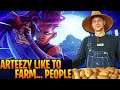 👉ARTEEZY Anti Mage Is Known As Farming Machine, But This Time He Farmed Heroes - Vs SOMNUS And EURUS